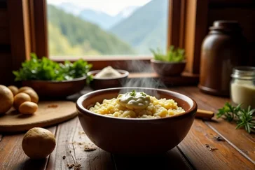 Hałuszki z bryndzą